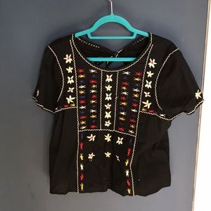 Madewell Embroidered Blouse